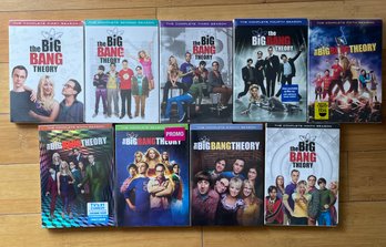 The Big Bang Theory DVD Set New In Box Seasons 1-9