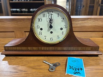 Howard Miller Mantle Clock With Key