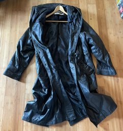 Used Trench Coat By Fashion Elements Size 3X