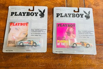 Rm1 Two Playboy Collectible Playmate Of The Month Car Series