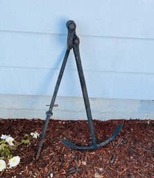 R00 Rusty Vintage Anchor Accent Home/Garden Art