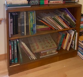 R7 Bookshelf With Sliding Glass Doors, Books Not Included