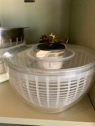 Presto Electric Pan With Lid, Camping Bowl With Lid, Juicer, Copper Decorative Bowl, Salad Spinner, Colander