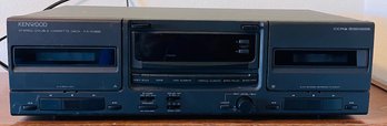 R10 Vintage Kenwood Dual Cassette Player KX-W896 Stereo Deck