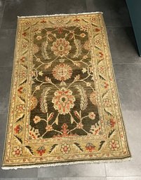 R2 Small Area Rug With Floral Accents