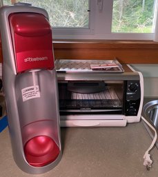 A4 Sodastream And Black And Decker Toast-r-oven/broiler Lot