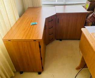 Rm1 Sylvia Design L Shaped Sewing Table