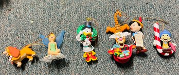 Rm7 Six Disney Collectible Ornaments  With Original Boxes