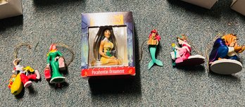 Rm7 Seven Collectible Disney Ornaments With Original Boxes
