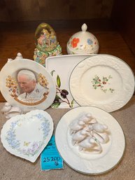 R0 Lidden Dish, Napkin Rings, Pope Plate, Serving Plates, Spring Water Globe