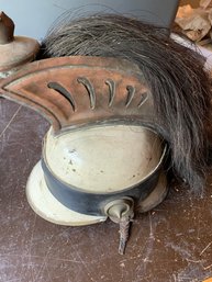 War Helmet With Horse Hair