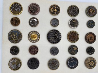 Buttons: Early 1900s National Button Society Collection (1of 2)