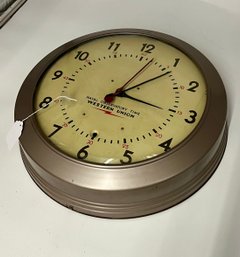 Western Union Naval Observatory Wall Clock