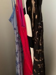 4 Womens Dresses In Garment Bag