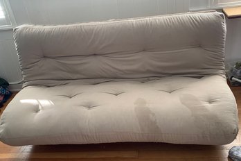R12 Futon Couch (becomes Full Size Bed), Two Dog Mat Blankets
