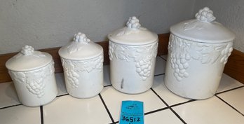 R2 Set Of Four Ceramic Storage Canisters
