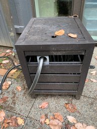 Hose Reel Box With Attached Hose
