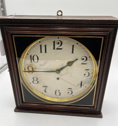 Waterbury Clock Company Hanging Clock