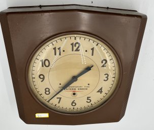 Western Union Naval Observatory Time Clock