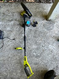 Ryobi 18v Lithium String Trimmer With Battery And Charger