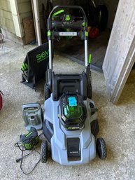 EGO Power Lawnmower With Battery And Charger