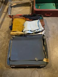 Rm10 ThreeSuitcases, One Filled With Clothes Sizes Not Listed But Small And About 2-6