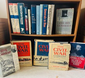 R10 Civil War Book Lot, Fighting Confederacy, Lincoln And His Generals , Attack And Die