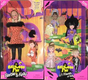 Halloween Fun Barbie & Kelly & Halloween Fun Lil Friends Of Kelly