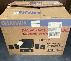 RSD.  YAMAHA  Speaker System With Subwoofer New In Opened Box