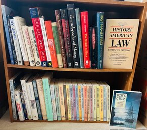 R10 Lot Of Patrick O Brian Books, History Of Law, History Of Artifacts,