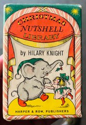 R2 Vintage Christmas Nutshell Library By Hilary Knight 1963 (4 Mini Books) With Case