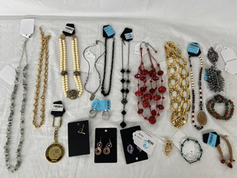 Variety Of Costume Jewelry