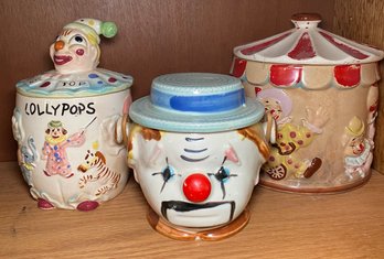 R5 Jester Clown Collectors Jars