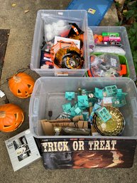 RS Assorted Fall And Halloween Decor, Halloween Craft Items, Mini Tealite Lanterns, Faux Pumpkins