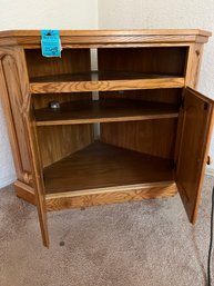 TV  Corner Cabinet  29.5in X  38in