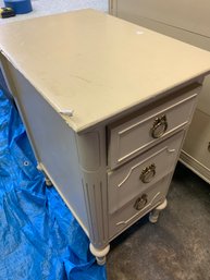 2 Matching Bedside Tables, Each With 3 Drawers