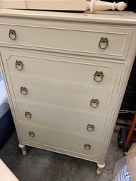 Tall Dresser With 5 Drawers