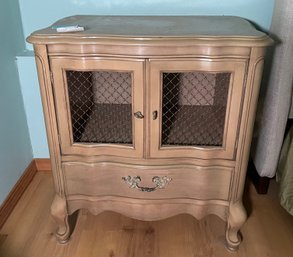 R12 Wooden Bedside Table (lot 2 Of 2)