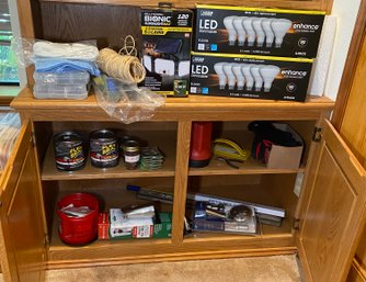 R2 Home Improvement And Garage Style Lot To Include Bionic FloodlightMax, LED Dimmable Bulbs, Flex Seal