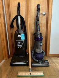 R1 Dyson DC25, Riccar Retriever Vacuum And Animal Hair Broom