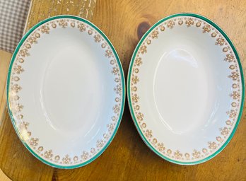 RM1 Set Of Two RM1 Set Of Two Bernardaud Limoges Bowls France