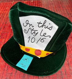Rm00 Mad Hatter Cosplay Hat Adjustable Size