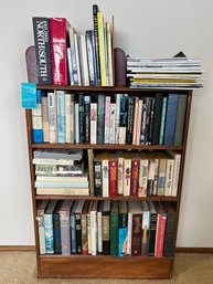 R7 Bookshelf Including Books And A Few Magazines.  Please See Photos