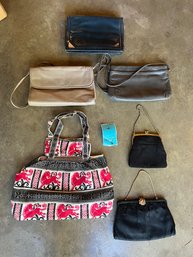 R0 Collection Of Purses.  Vintage Anne Klein  And Unknown Brands