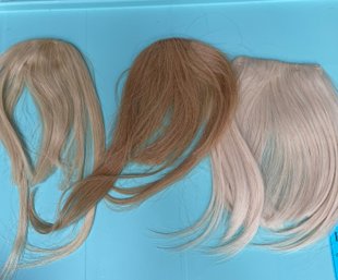Rm00 Rosebud Clip In Bangs Synthetic Hair