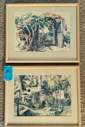 R2 Cecile Johnson Prints Tropical Themed
