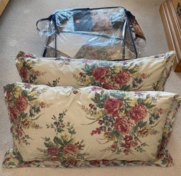 R4 Wainscott Chaps Home King Comforter With Two Pillows And Matching Shams, Comes With Storage Bag