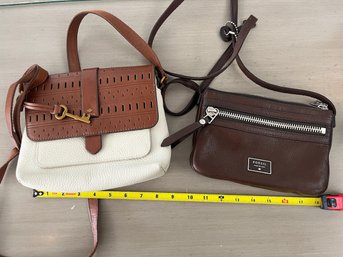 Two Fossil Purses