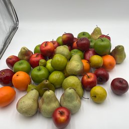 Assorted Faux Fruit, Faux Apples, Faux Pears, Fake Fruit, Fake Oranges