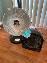 R1 Presto Heat Dish And Honeywell Personal Size Tabletop Fan